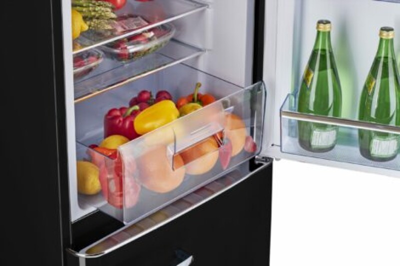 Classic Retro 21.6 in. 7 cu. ft. Retro Bottom Freezer Refrigerator UGP215LBAC