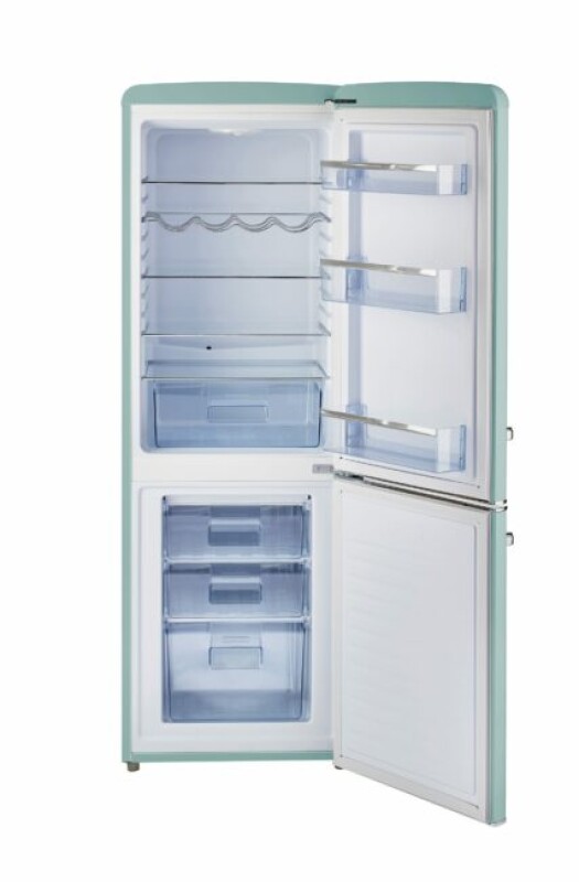 Classic Retro 21.6 in. 7 cu. ft. Retro Bottom Freezer Refrigerator UGP215LTAC
