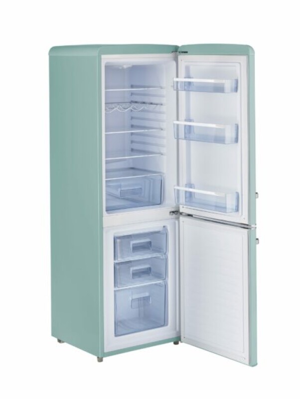 Classic Retro 21.6 in. 7 cu. ft. Retro Bottom Freezer Refrigerator UGP215LTAC