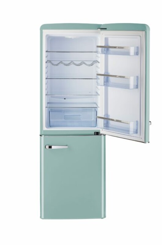 Classic Retro 21.6 in. 7 cu. ft. Retro Bottom Freezer Refrigerator UGP215LTAC