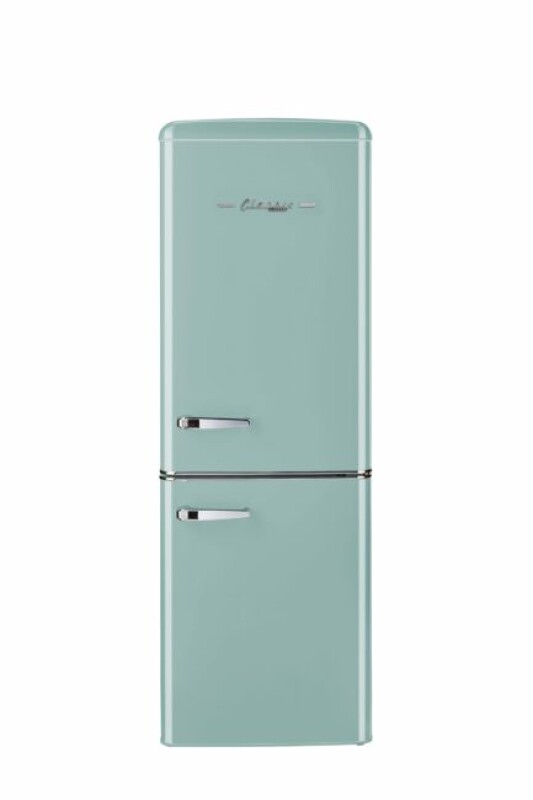 Classic Retro 21.6 in. 7 cu. ft. Retro Bottom Freezer Refrigerator UGP215LTAC