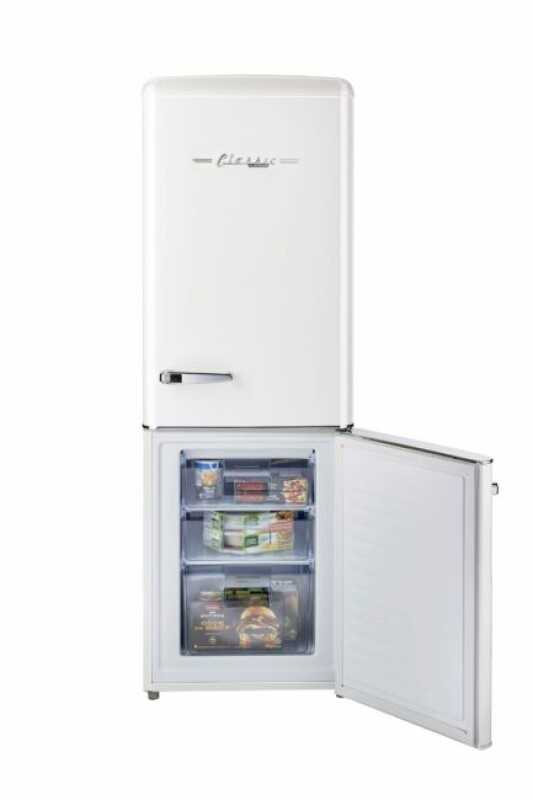 Classic Retro 21.6 in. 7 cu. ft. Retro Bottom Freezer Refrigerator UGP215LWAC