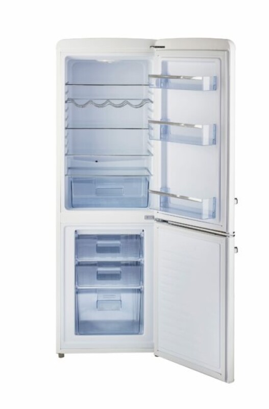 Classic Retro 21.6 in. 7 cu. ft. Retro Bottom Freezer Refrigerator UGP215LWAC