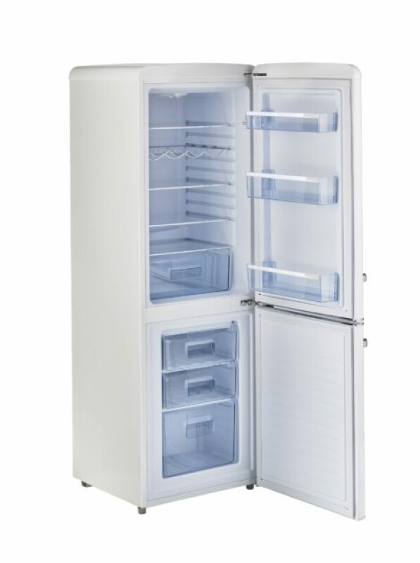 Classic Retro 21.6 in. 7 cu. ft. Retro Bottom Freezer Refrigerator UGP215LWAC