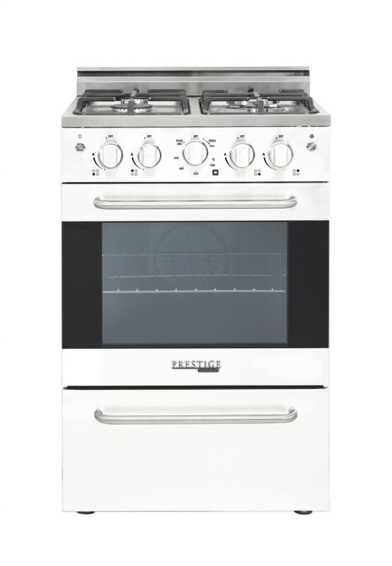 Prestige 24' Convection Gas Range, Electronic ignition UGP24VPC1W
