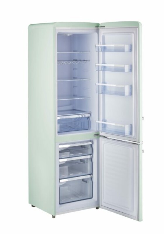 Classic Retro 21.6 in. 8.7 cu. ft. Retro Bottom Freezer Refrigerator UGP275LLGAC