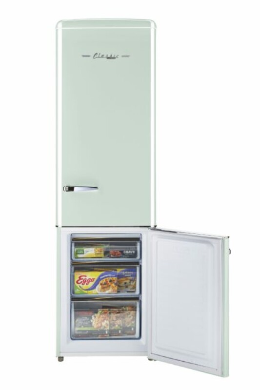 Classic Retro 21.6 in. 8.7 cu. ft. Retro Bottom Freezer Refrigerator UGP275LLGAC