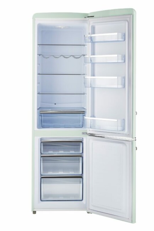 Classic Retro 21.6 in. 8.7 cu. ft. Retro Bottom Freezer Refrigerator UGP275LLGAC
