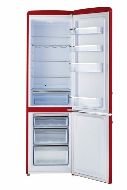Classic Retro 21.6 in. 8.7 cu. ft. Retro Bottom Freezer Refrigerator UGP275LRAC
