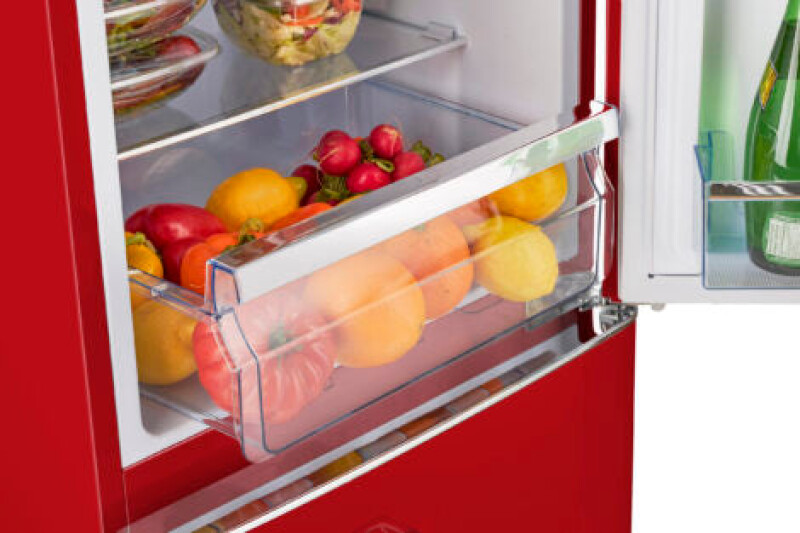 Classic Retro 21.6 in. 8.7 cu. ft. Retro Bottom Freezer Refrigerator UGP275LRAC