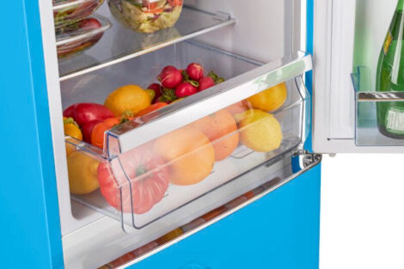 Classic Retro 21.6 in. 8.7 cu. ft. Retro Bottom Freezer Refrigerator UGP275LRBAC