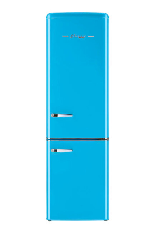 Classic Retro 21.6 in. 8.7 cu. ft. Retro Bottom Freezer Refrigerator UGP275LRBAC