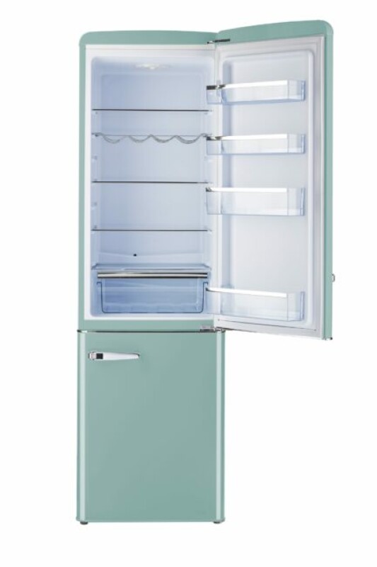 Classic Retro 21.6 in. 8.7 cu. ft. Retro Bottom Freezer Refrigerator UGP275LTAC