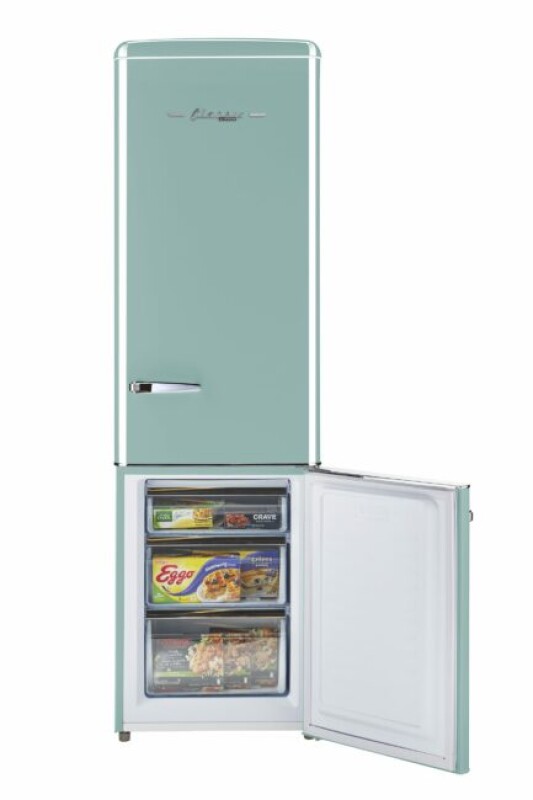 Classic Retro 21.6 in. 8.7 cu. ft. Retro Bottom Freezer Refrigerator UGP275LTAC