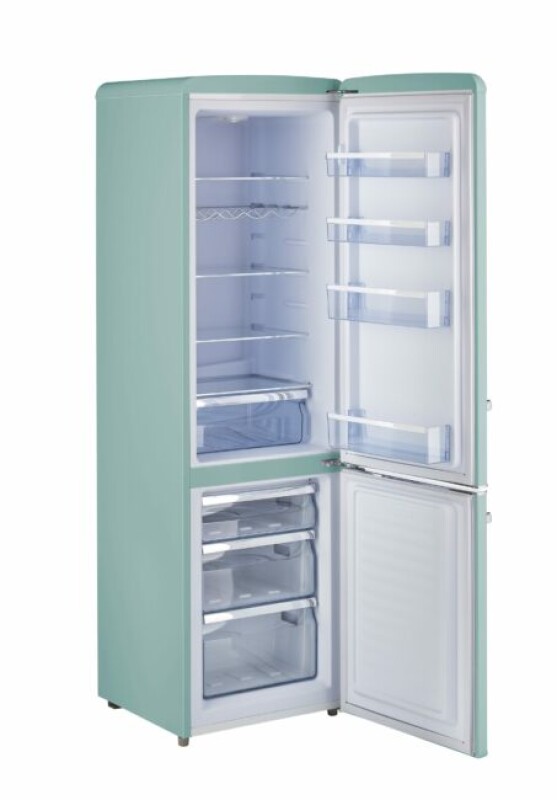 Classic Retro 21.6 in. 8.7 cu. ft. Retro Bottom Freezer Refrigerator UGP275LTAC