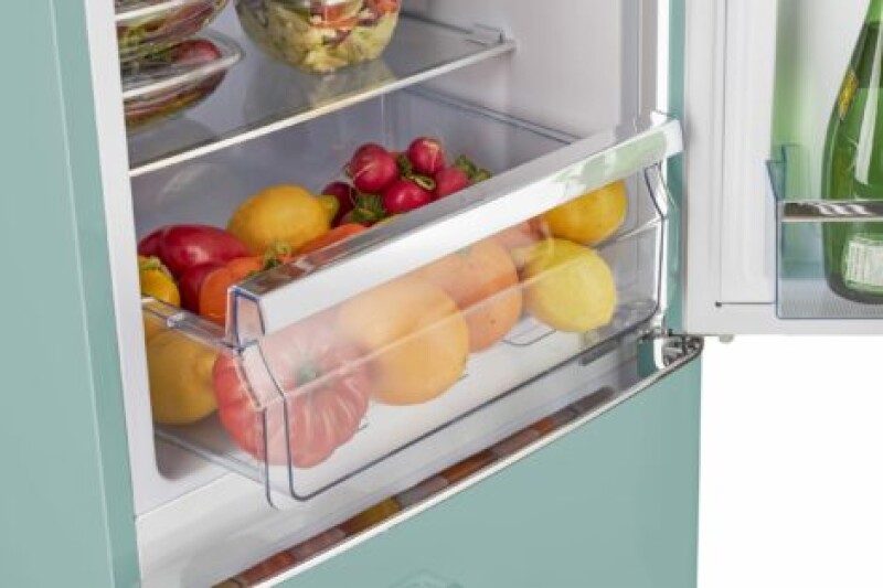 Classic Retro 21.6 in. 8.7 cu. ft. Retro Bottom Freezer Refrigerator UGP275LTAC