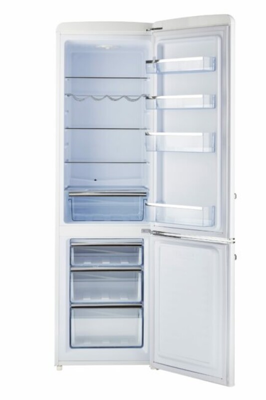 Classic Retro 21.6 in. 8.7 cu. ft. Retro Bottom Freezer Refrigerator UGP275LWAC
