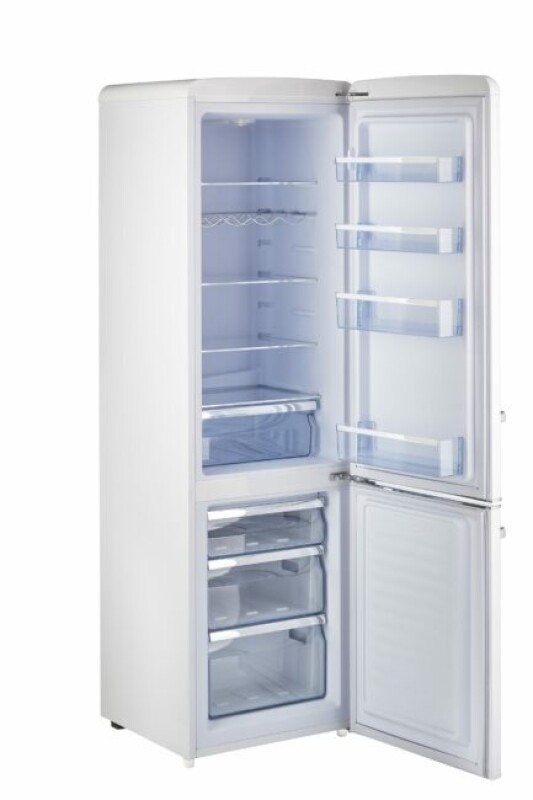 Classic Retro 21.6 in. 8.7 cu. ft. Retro Bottom Freezer Refrigerator UGP275LWAC