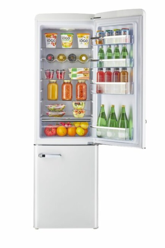 Classic Retro 21.6 in. 8.7 cu. ft. Retro Bottom Freezer Refrigerator UGP275LWAC
