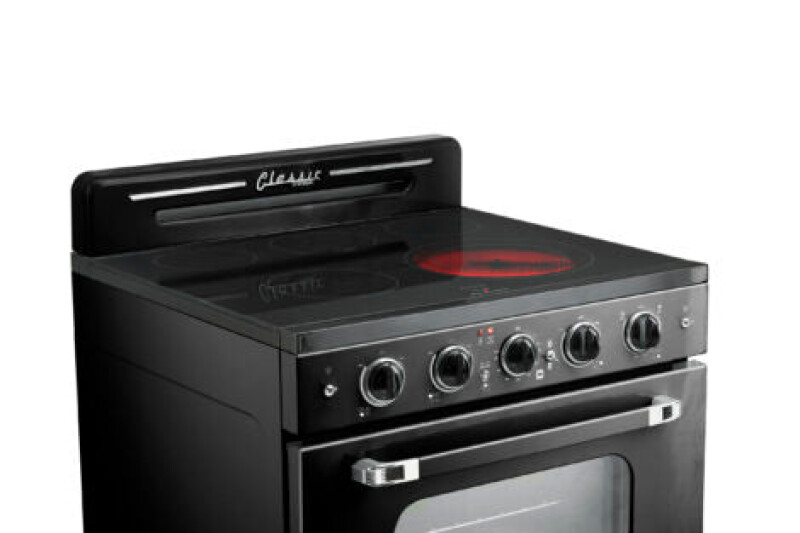 30' Classic Retro Electric Ceramic top Range UGP30CRECB