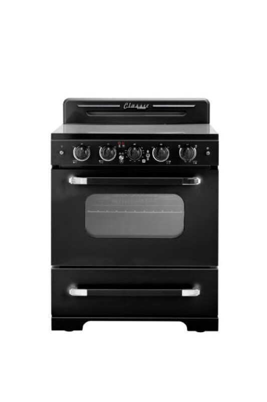30' Classic Retro Electric Ceramic top Range UGP30CRECB