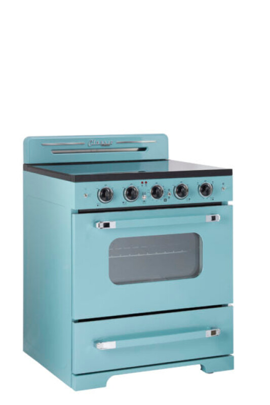 30' Classic Retro Electric Glass top Range UGP30CRECT