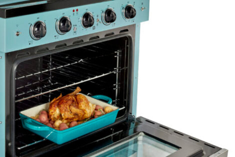 30' Classic Retro Electric Glass top Range UGP30CRECT