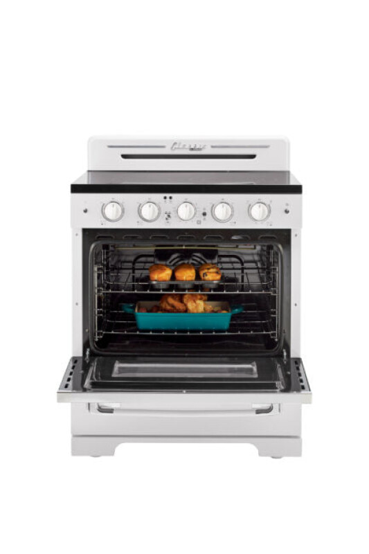 30' Classic Retro Electric Ceramic top Range UGP30CRECW