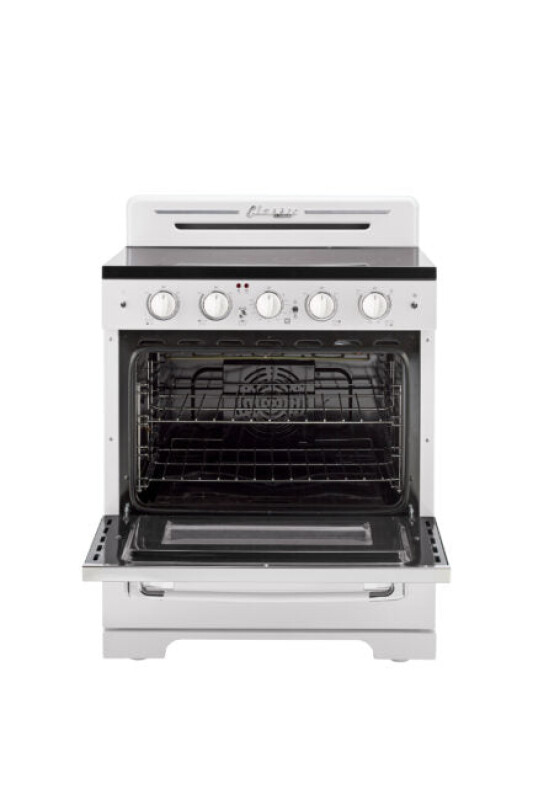 30' Classic Retro Electric Ceramic top Range UGP30CRECW