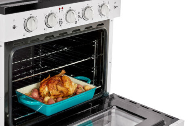 30' Classic Retro Electric Ceramic top Range UGP30CRECW