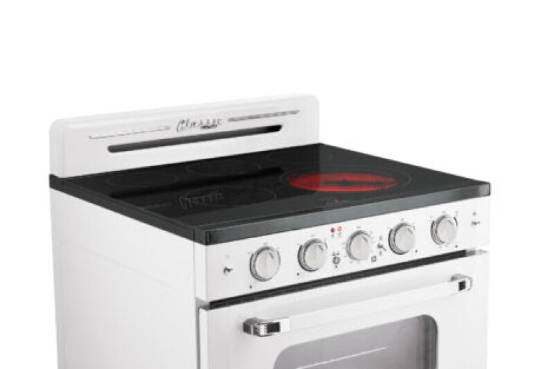 30' Classic Retro Electric Ceramic top Range UGP30CRECW