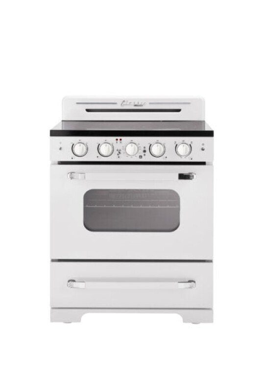 30' Classic Retro Electric Ceramic top Range UGP30CRECW