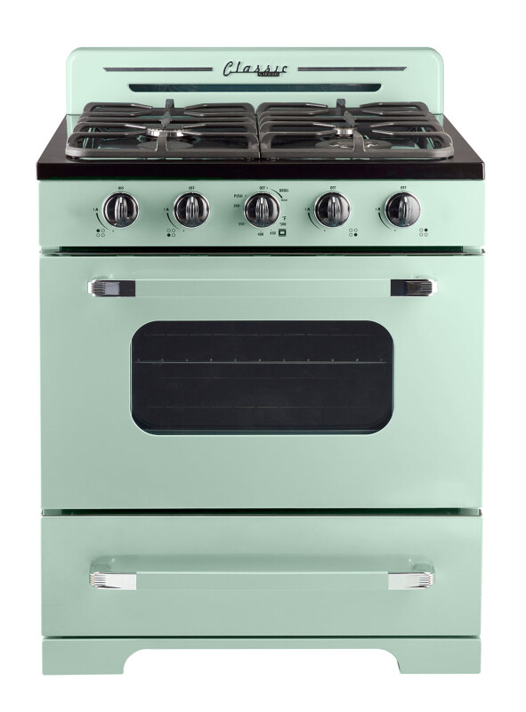 30' Classic Retro Offgrid Range with Large Power burner UGP30CROF2LG