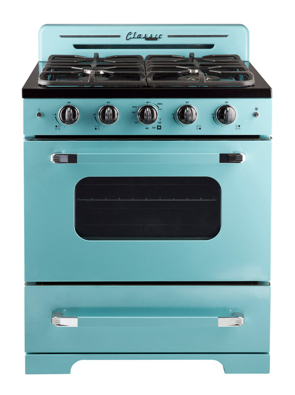 Classic Retro 30 -inch Free-Standing Gas Range with Convection Oven UGP30CRT