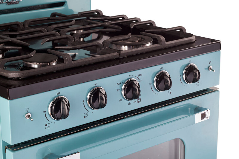 Classic Retro 30 -inch Free-Standing Gas Range with Convection Oven UGP30CRT