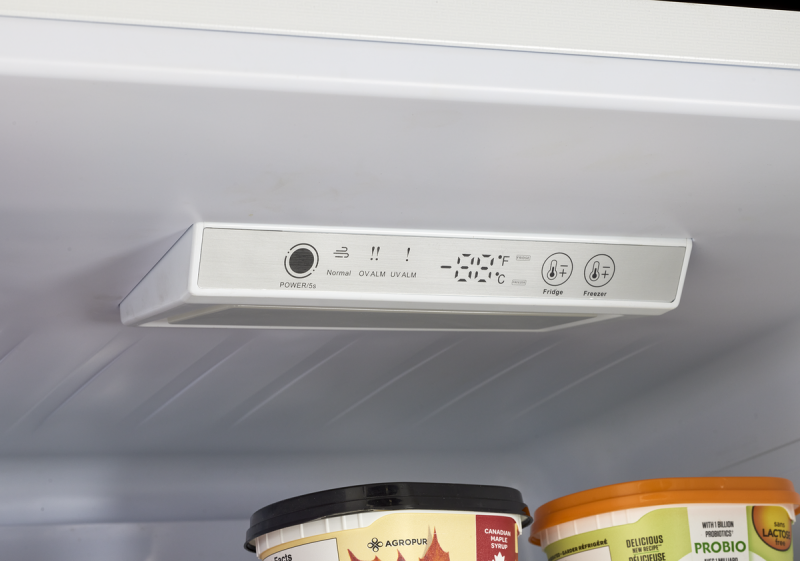 Off-Grid 24-inch 11.7 cu. ft. 325L Solar DC Bottom Freezer Refrigerator UGP325LWDC