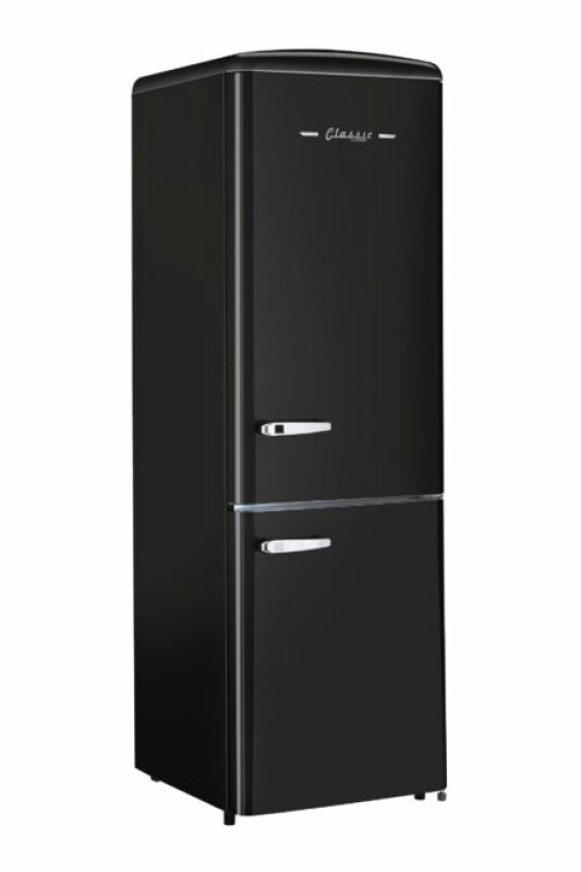 Classic Retro 23.6 in 11.7 cu. ft. Frost Free Retro Bottom Freezer Refrigerator UGP330LBAC