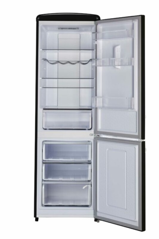 Classic Retro 23.6 in 11.7 cu. ft. Frost Free Retro Bottom Freezer Refrigerator UGP330LBAC