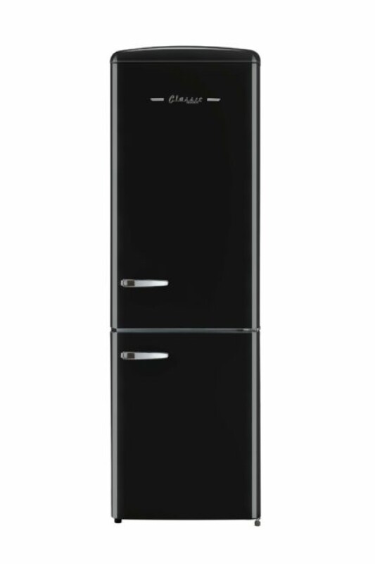 Classic Retro 23.6 in 11.7 cu. ft. Frost Free Retro Bottom Freezer Refrigerator UGP330LBAC