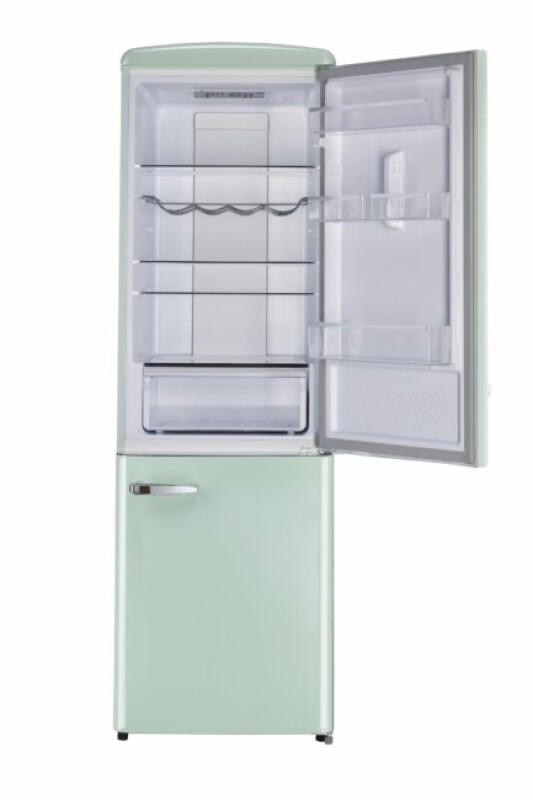 Classic Retro 23.6 in 11.7 cu. ft. Frost Free Retro Bottom Freezer Refrigerator UGP330LLGAC