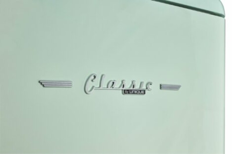 Classic Retro 23.6 in 11.7 cu. ft. Frost Free Retro Bottom Freezer Refrigerator UGP330LLGAC