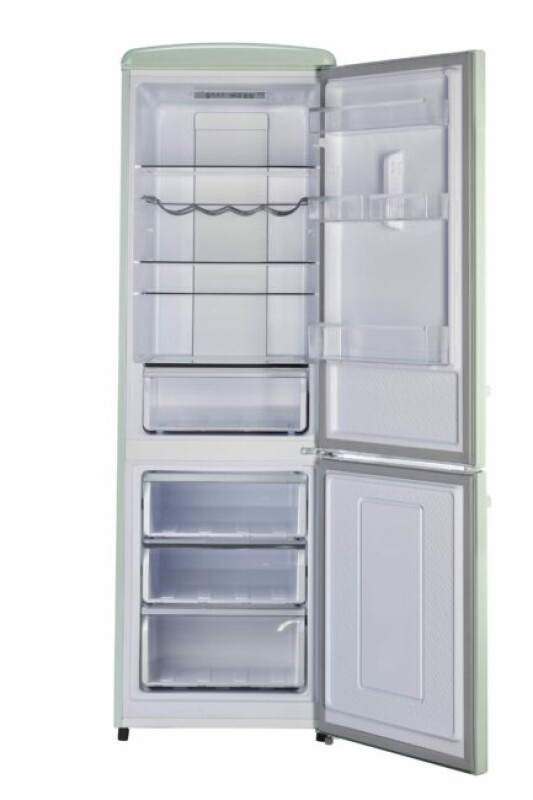 Classic Retro 23.6 in 11.7 cu. ft. Frost Free Retro Bottom Freezer Refrigerator UGP330LLGAC
