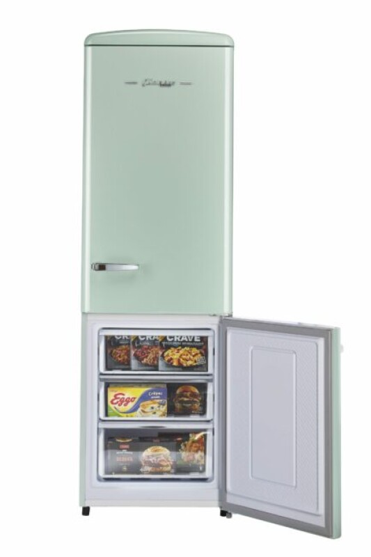 Classic Retro 23.6 in 11.7 cu. ft. Frost Free Retro Bottom Freezer Refrigerator UGP330LLGAC