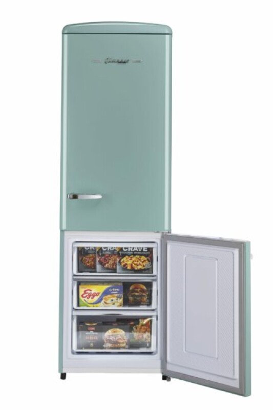 Classic Retro 23.6 in 11.7 cu. ft. Frost Free Retro Bottom Freezer Refrigerator UGP330LTAC