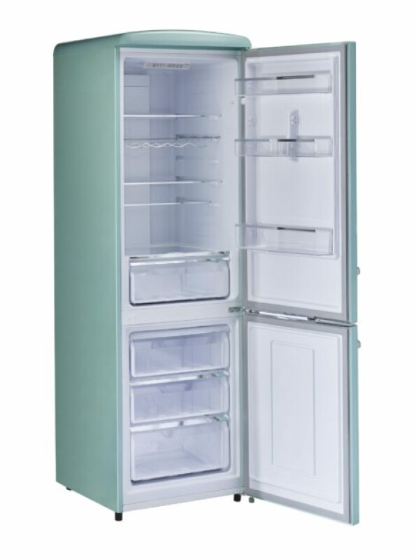 Classic Retro 23.6 in 11.7 cu. ft. Frost Free Retro Bottom Freezer Refrigerator UGP330LTAC