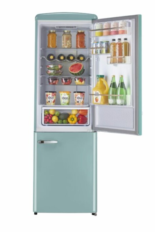 Classic Retro 23.6 in 11.7 cu. ft. Frost Free Retro Bottom Freezer Refrigerator UGP330LTAC