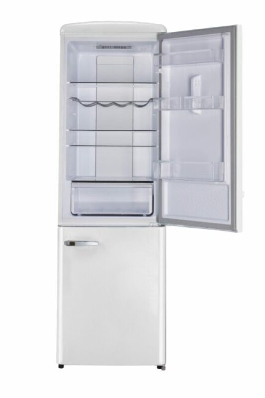 Classic Retro 23.6 in 11.7 cu. ft. Frost Free Retro Bottom Freezer Refrigerator UGP330LWAC