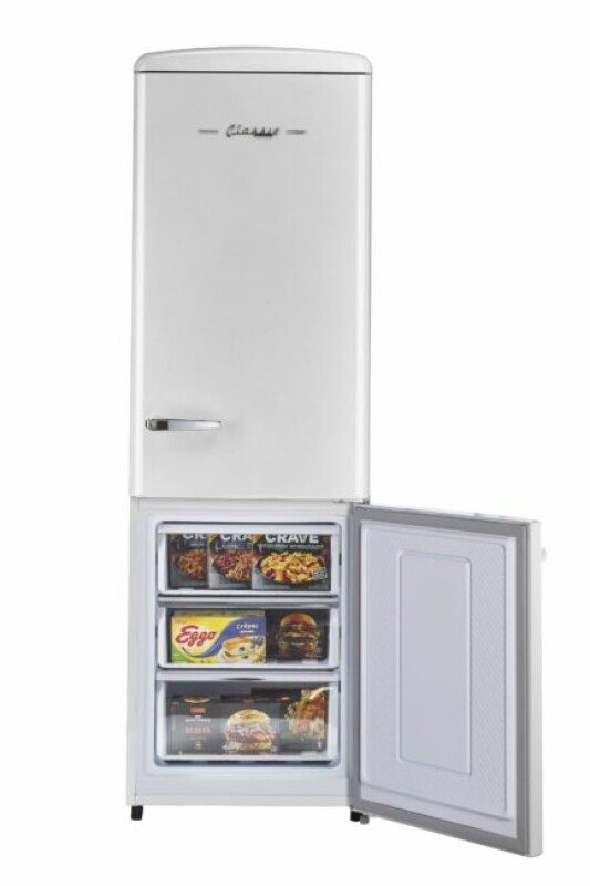 Classic Retro 23.6 in 11.7 cu. ft. Frost Free Retro Bottom Freezer Refrigerator UGP330LWAC