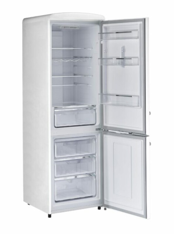 Classic Retro 23.6 in 11.7 cu. ft. Frost Free Retro Bottom Freezer Refrigerator UGP330LWAC