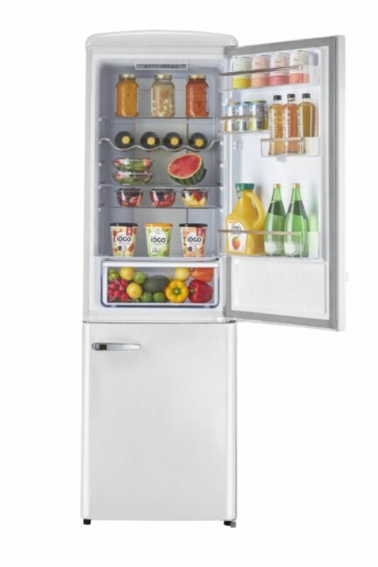Classic Retro 23.6 in 11.7 cu. ft. Frost Free Retro Bottom Freezer Refrigerator UGP330LWAC